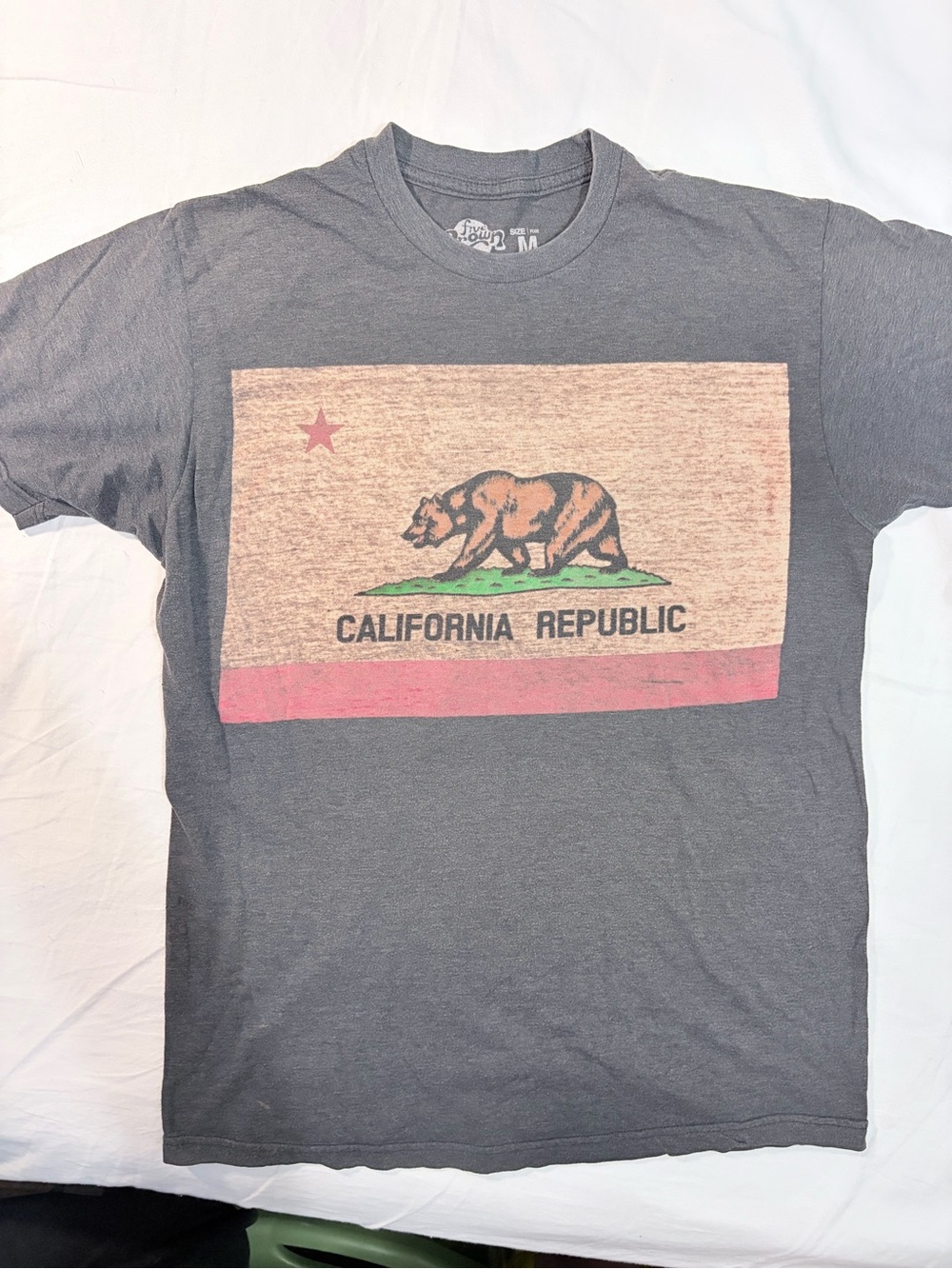 California Republic Graphic Tee - Gray